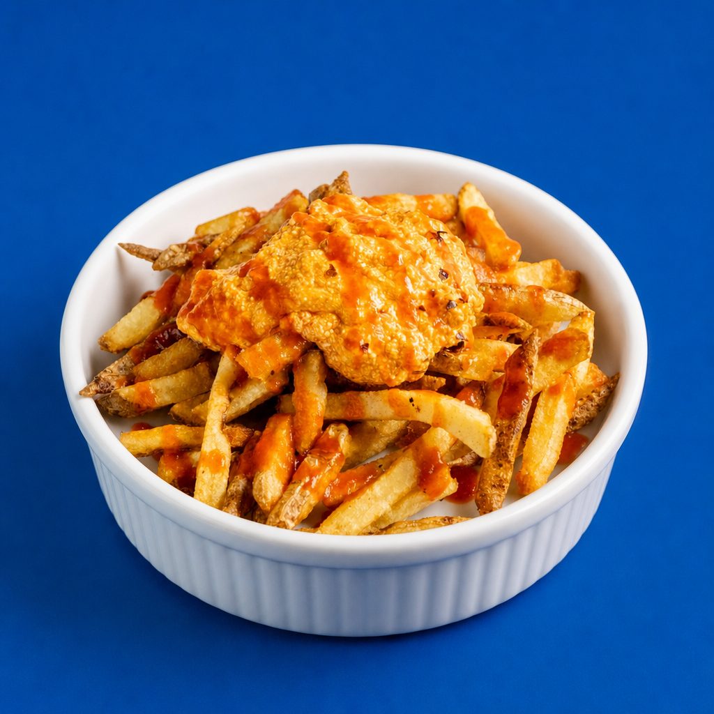 Spicy Greek Fries.