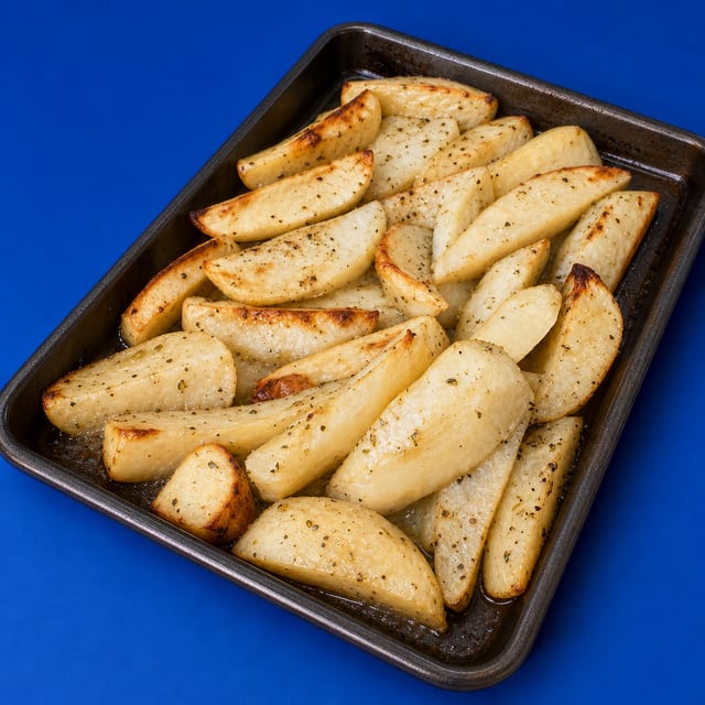 Roasted Lemon Potatoes.