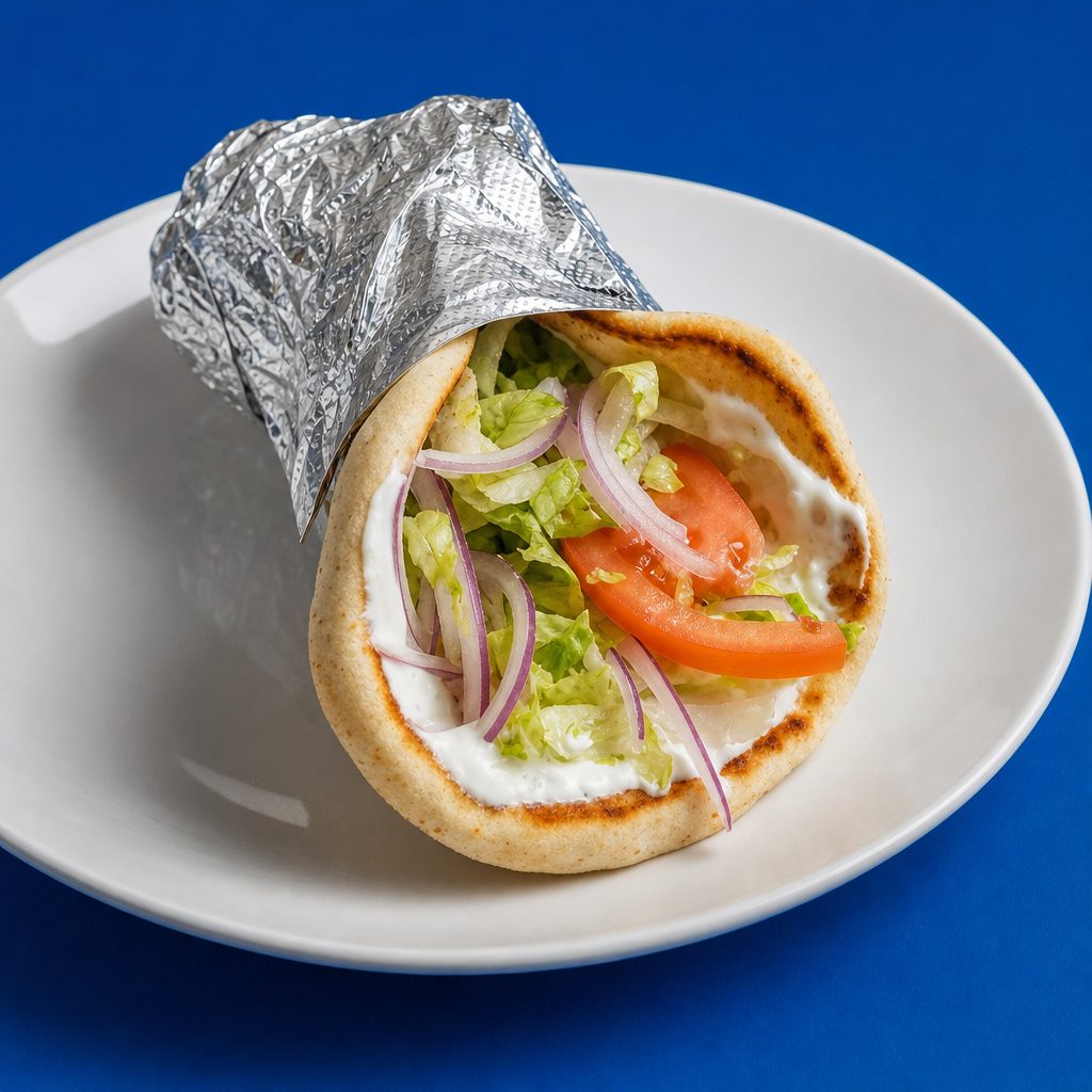 Lunch Deal Vegetarian Pita.