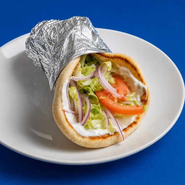 Lunch Deal Vegetarian Pita.
