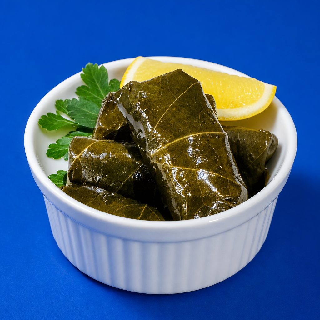 Dolmades.
