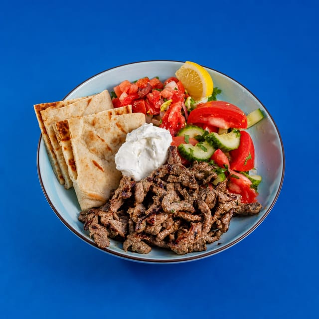 Lamb and Beef Plate.