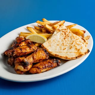Chicken Wings & Fries