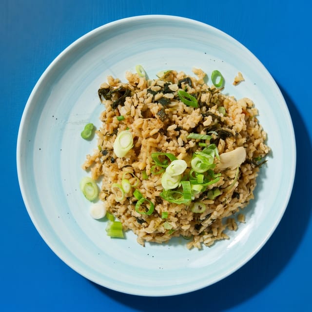 Spinach Brown Rice.