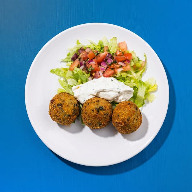 Zucchini Feta Fritters.