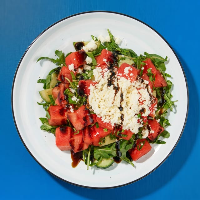 Watermelon Feta Salad.