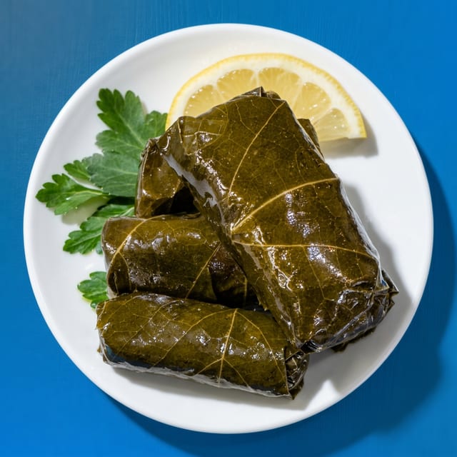 Dolmades.