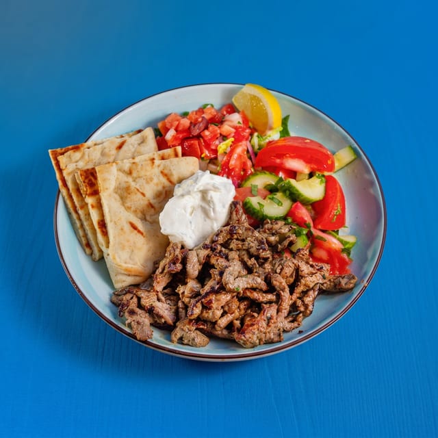 Lamb and Beef Plate.